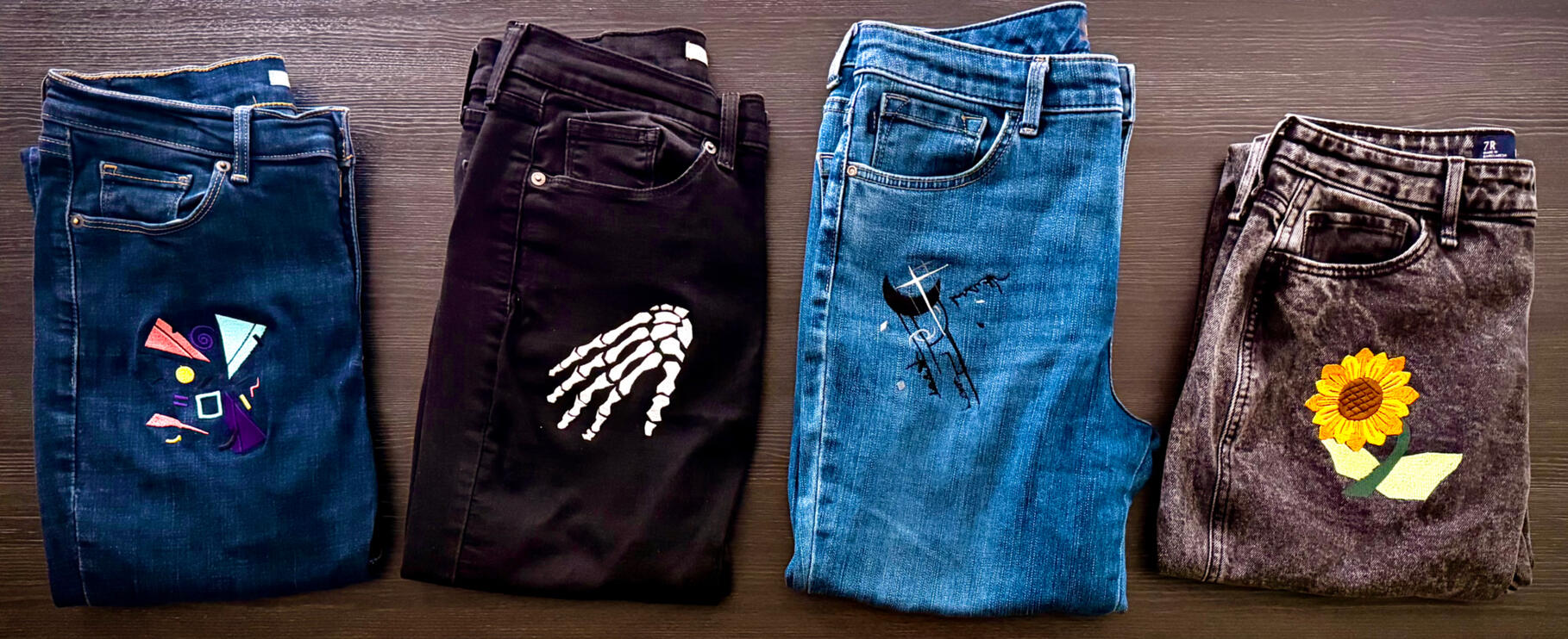 Embroidered Pants Collection
